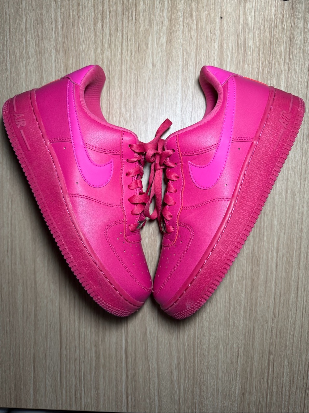 Nike Air Force 1 '07 Low "Fireberry/Fierce Pink" sneakers
